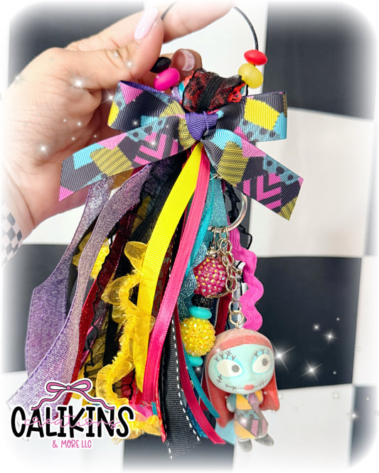 Sally tassel purse charm